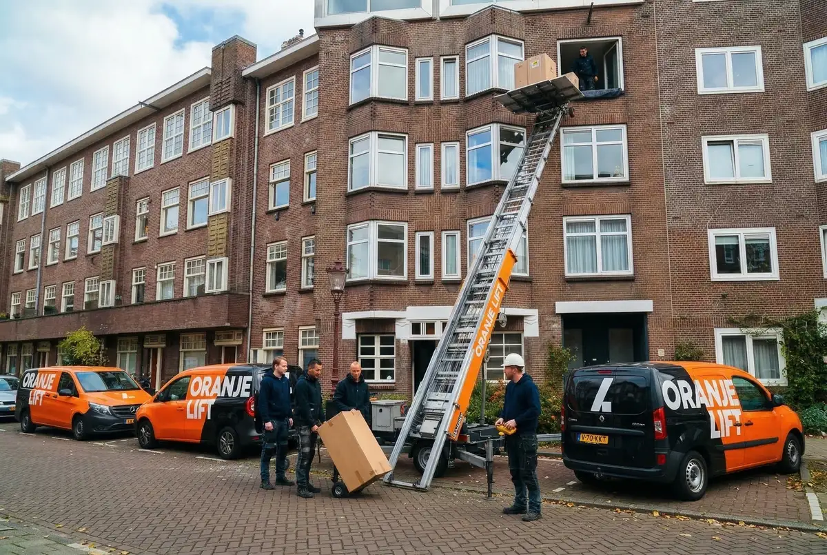 Verhuislift bij hoogbouw Deventer